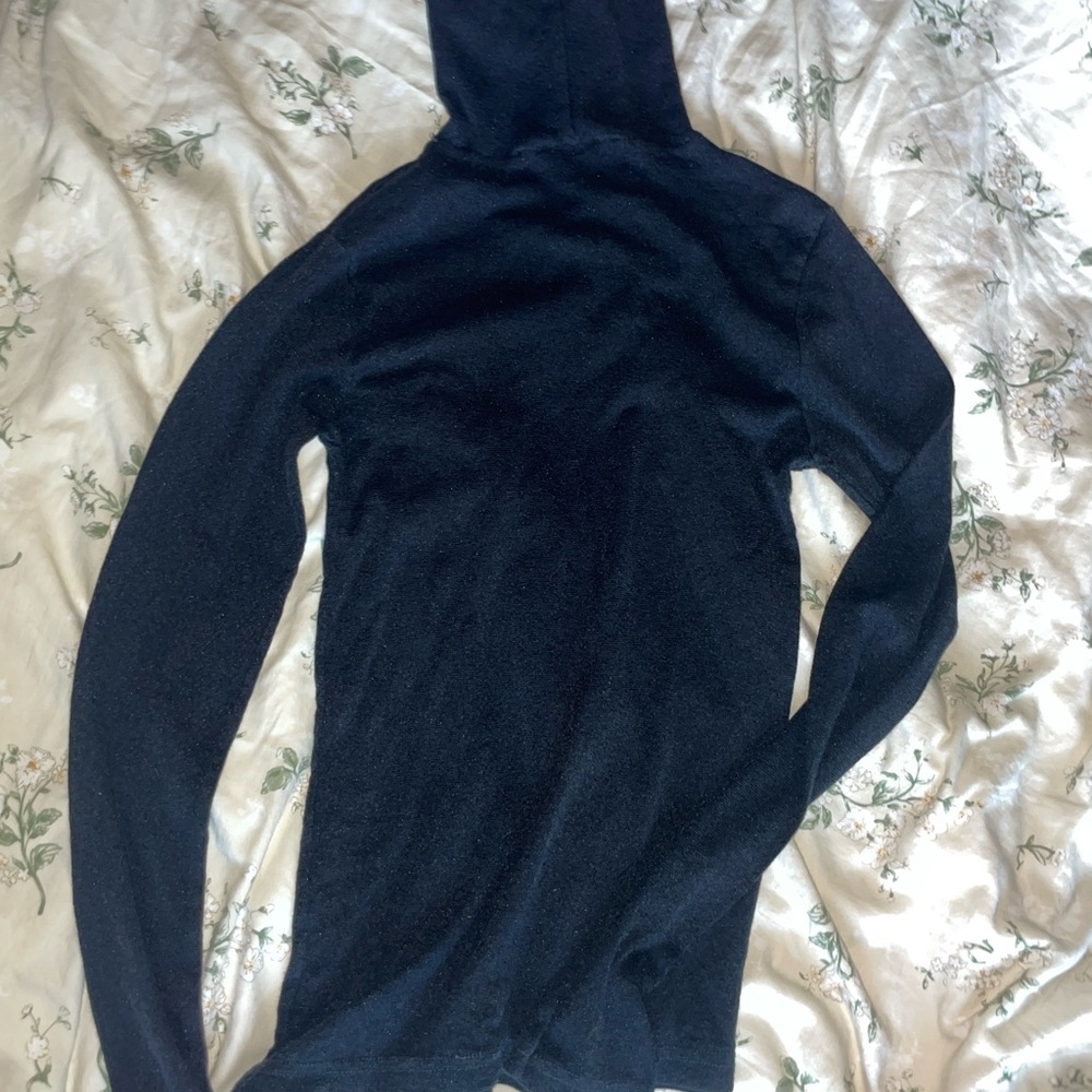 Black Long Sleeve Hoodie